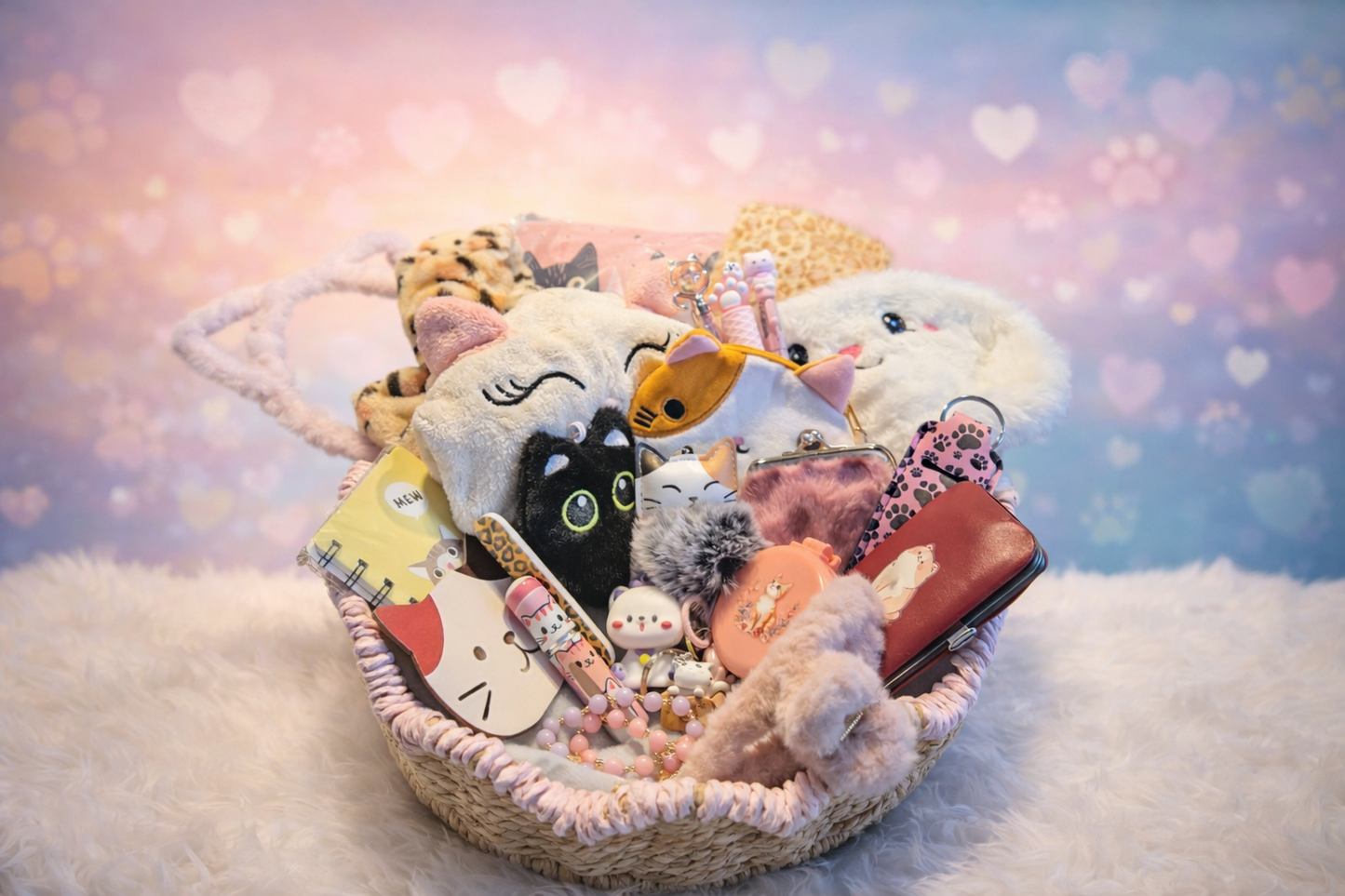 Miau Mystery Scoop (Überraschungsbox für Katzenfans mit Katzen-Accessoires)
